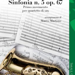 Sinfonia n. 5 op. 67 per quartetto di sax